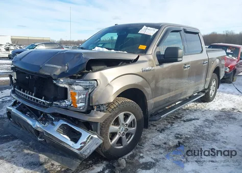 2018 Ford F-150 Xlt from USA, damaged, VIN 1FTEW1EG5JFC52986